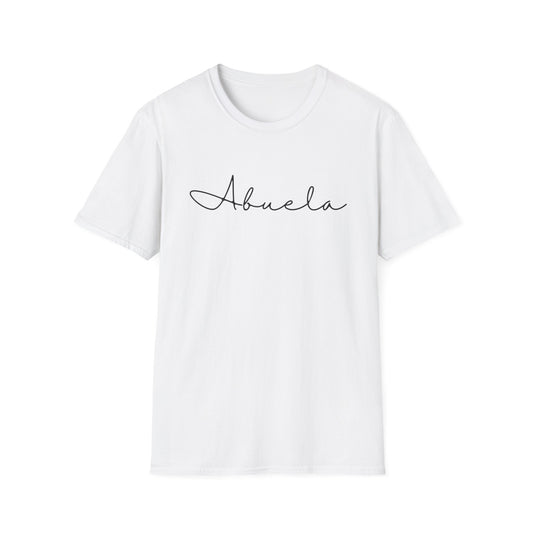 Abuela T-Shirt for Grandmothers, Mother's Day Gift, Family Reunion Tee, Softstyle Shirt, Unique Grandma Apparel