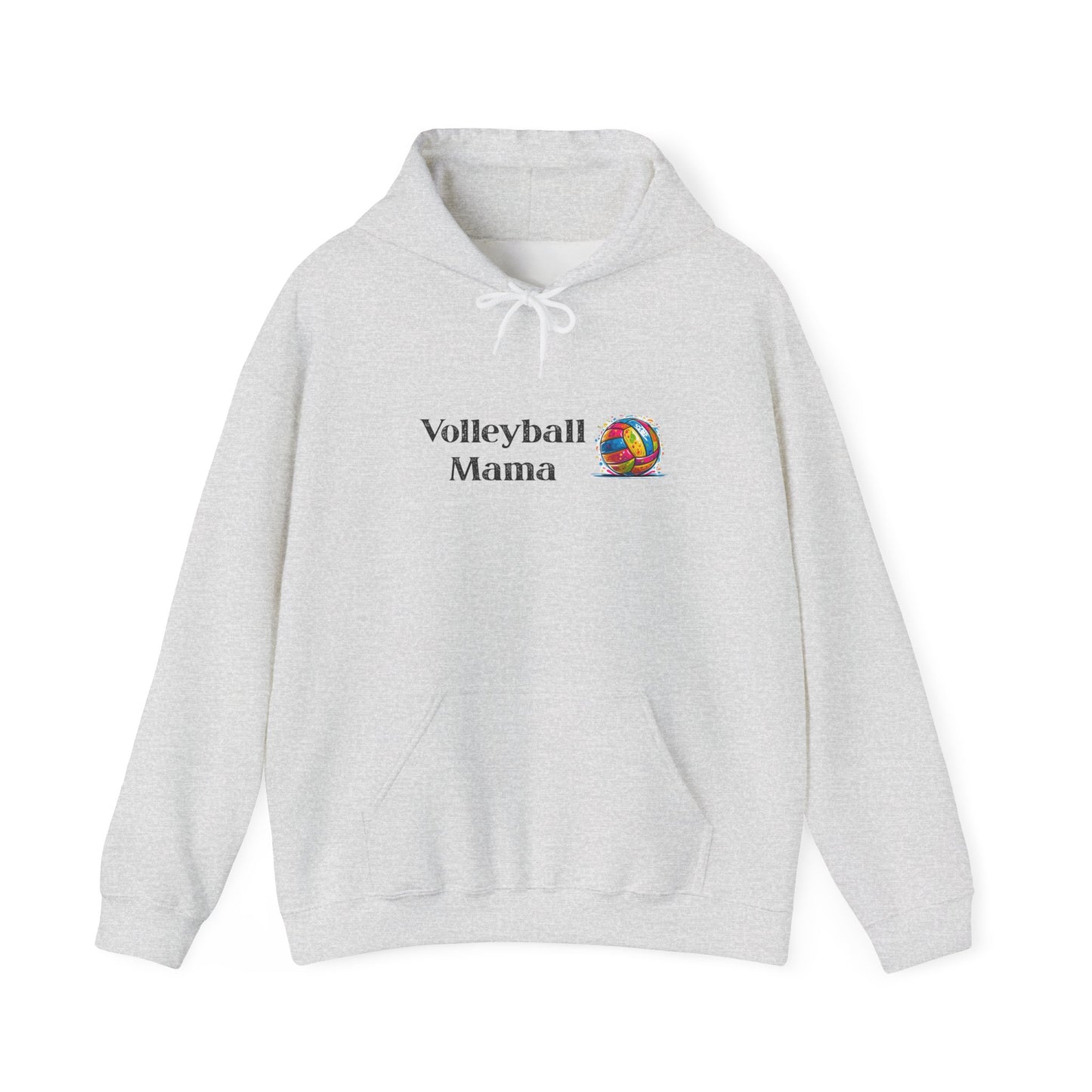 Volleyball Mama Hoodie - Cozy Sweatshirt for Sports Lovers, Gift for Moms, Beach Day Apparel, Team Spirit Wear, Summer Fun