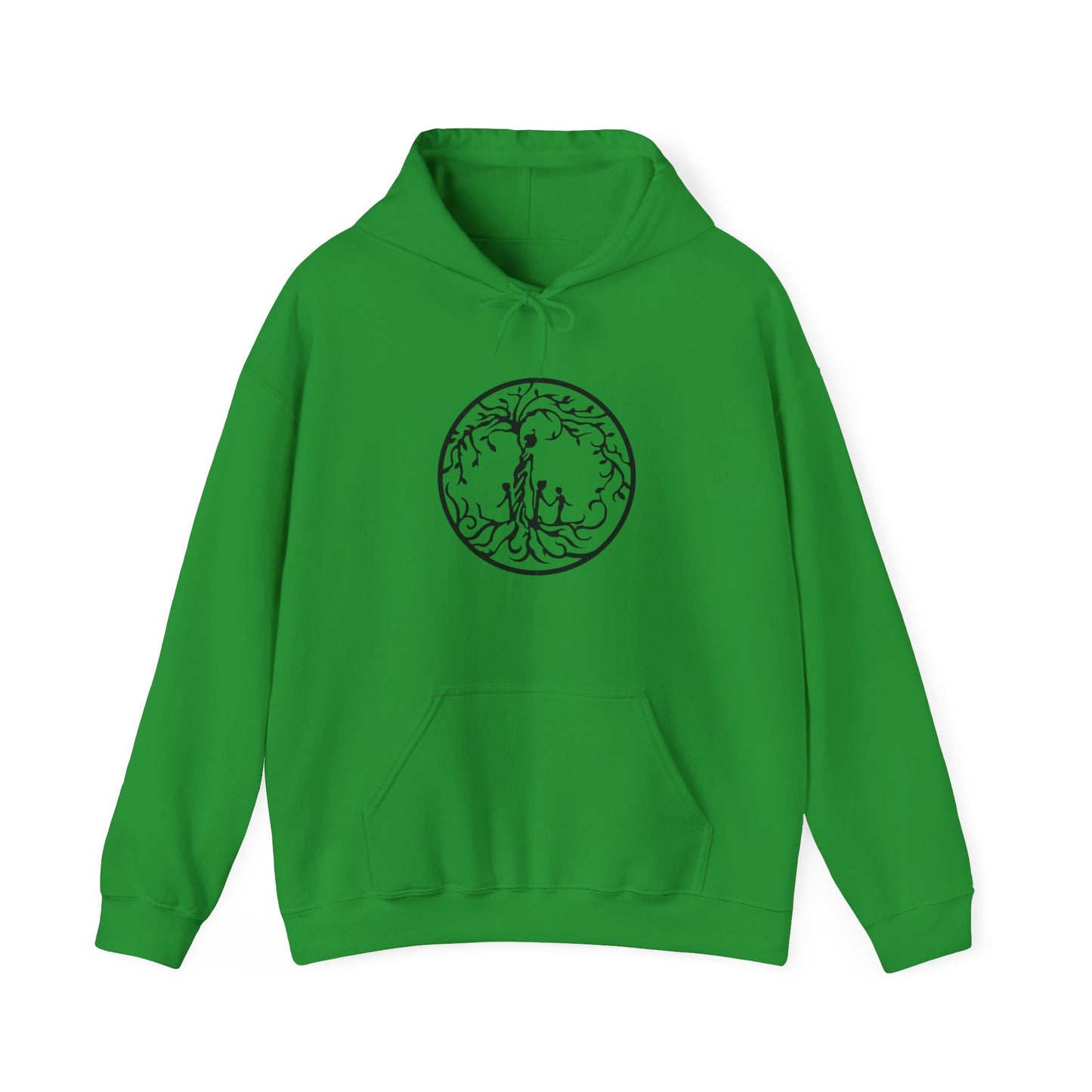 Tree of Life Three Children Unisex Hoodie | Cozy Illustration for Nature Lovers, Gift for Adventurers, Sustainable Fashion, Everyday Wear