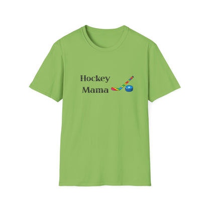 Hockey Mama T-Shirt, Unisex Hockey Tee, Sports Mom Shirt, Athletic Gift, Ice Hockey Apparel, Game Day Outfit