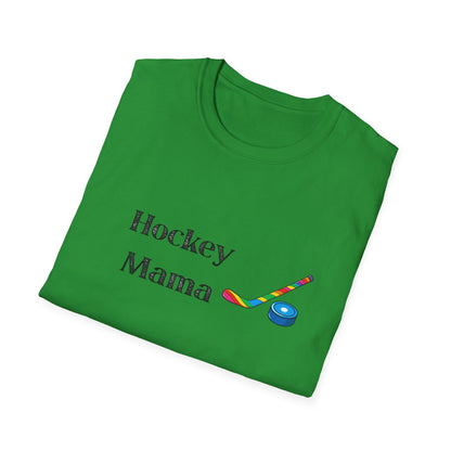 Hockey Mama T-Shirt, Unisex Hockey Tee, Sports Mom Shirt, Athletic Gift, Ice Hockey Apparel, Game Day Outfit