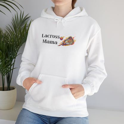 Lacrosse Mama Hoodie, Sports Mom Sweatshirt, Gift for Lacrosse Moms, Athletic Apparel, Cozy Stadium Wear