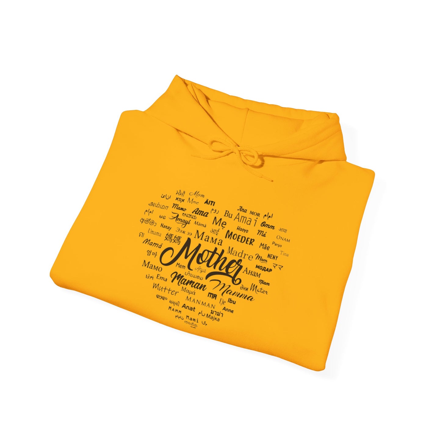 Mother's Day Heart Sweatshirt, Cozy Gift for Mom, Unisex Hoodie, Mother's Love Apparel, Family Celebration Wear, Heartfelt Gift Idea