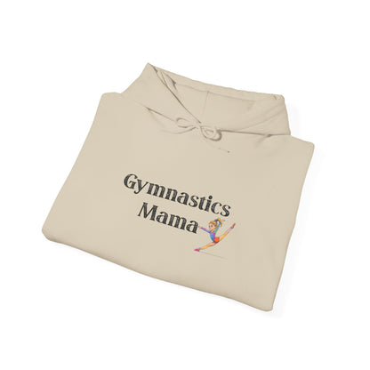 Gymnastics Mama Sweatshirt - Perfect Gift for Gymnastic Moms, Cozy Hooded Pullover, Sports Apparel, Mother's Day Gift, Fitness Wear