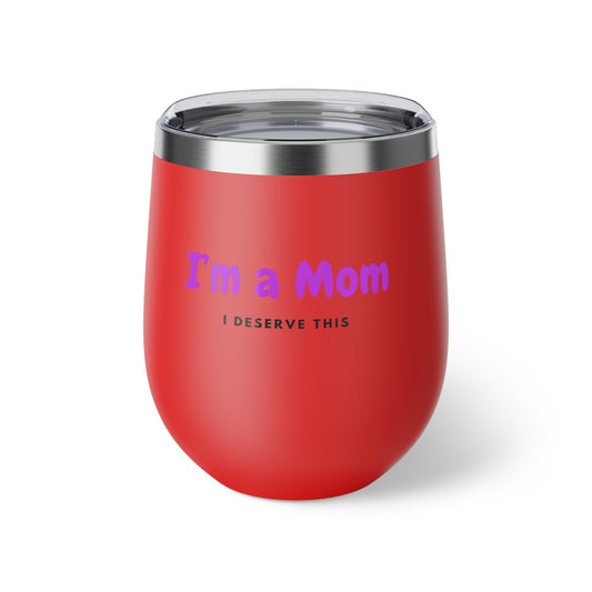 Stylish Insulated Cup for Moms - Perfect Gift for Mother's Day, Birthday, or Everyday Use, Durable Drinkware, Mom Life Essential, Fun Cup