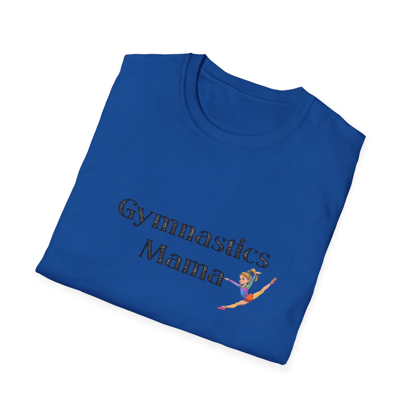 Gymnastics Mama T-Shirt | Unisex Softstyle Tee, Perfect Gift for Gymnastics Moms, Sportswear, Mother's Day, Gym T-Shirt, Athletic Apparel