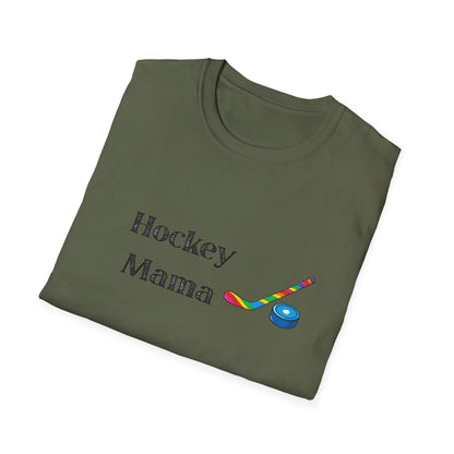 Hockey Mama T-Shirt, Unisex Hockey Tee, Sports Mom Shirt, Athletic Gift, Ice Hockey Apparel, Game Day Outfit