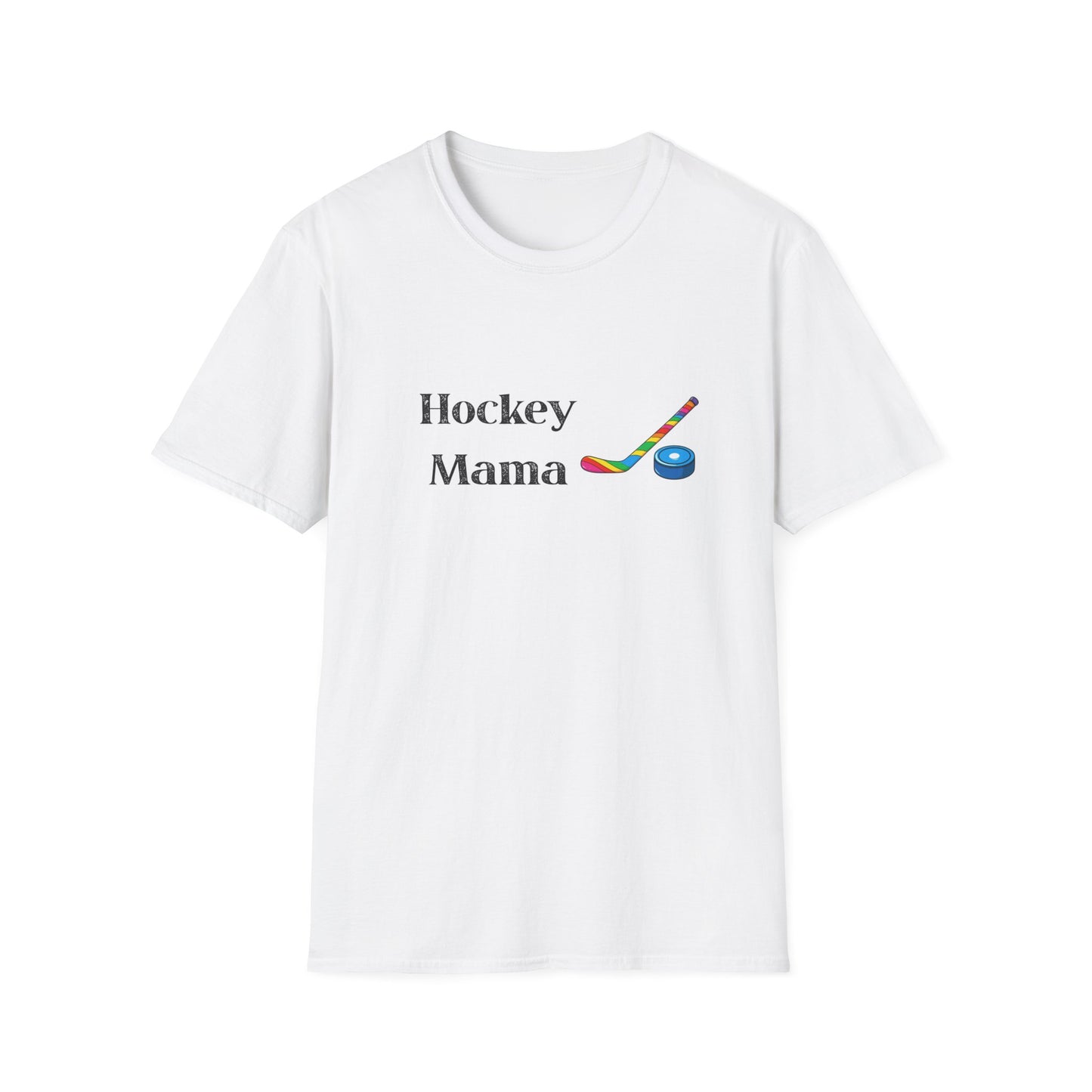 Hockey Mama T-Shirt, Unisex Hockey Tee, Sports Mom Shirt, Athletic Gift, Ice Hockey Apparel, Game Day Outfit