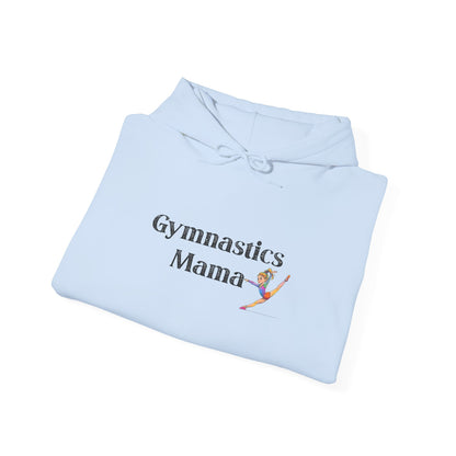 Gymnastics Mama Sweatshirt - Perfect Gift for Gymnastic Moms, Cozy Hooded Pullover, Sports Apparel, Mother's Day Gift, Fitness Wear