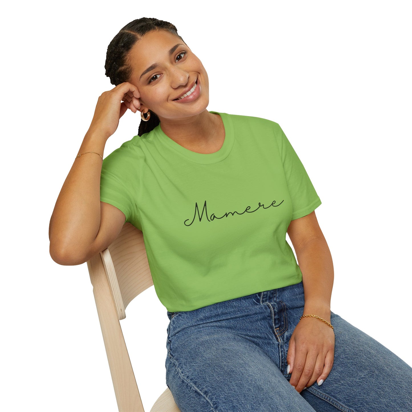 Mamere Unisex Softstyle T-Shirt, Casual Wear, Gift for Moms, Mother's Day, Everyday Comfort, Inspirational Tee, Simple and Stylish