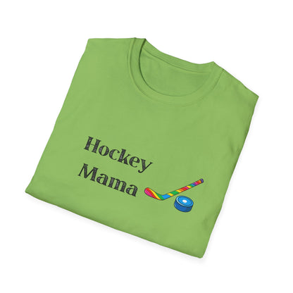 Hockey Mama T-Shirt, Unisex Hockey Tee, Sports Mom Shirt, Athletic Gift, Ice Hockey Apparel, Game Day Outfit