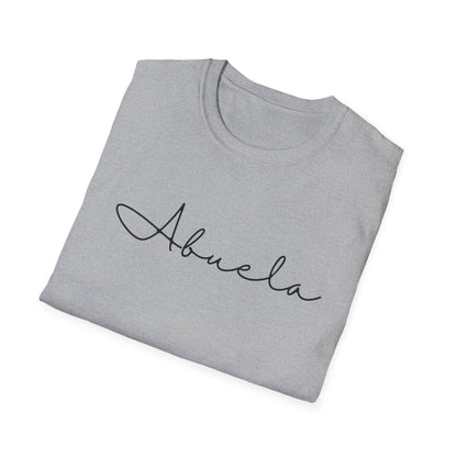 Abuela T-Shirt for Grandmothers, Mother's Day Gift, Family Reunion Tee, Softstyle Shirt, Unique Grandma Apparel