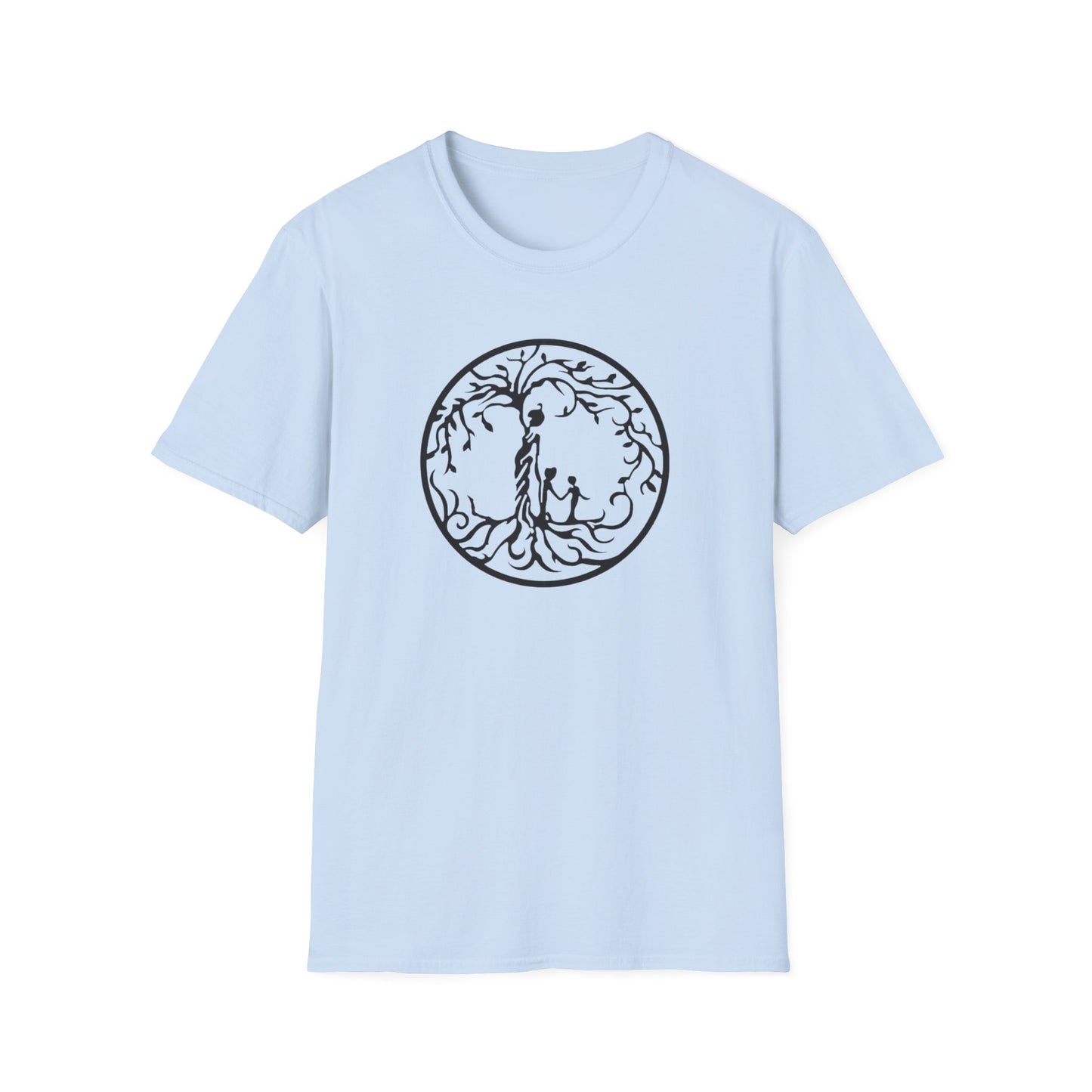 Tree of Life Two Children Unisex Softstyle T-Shirt, Tree Lovers Tee, Eco-Friendly Apparel, Gift for Nature Enthusiasts, Casual Wear, Sustainable [...]