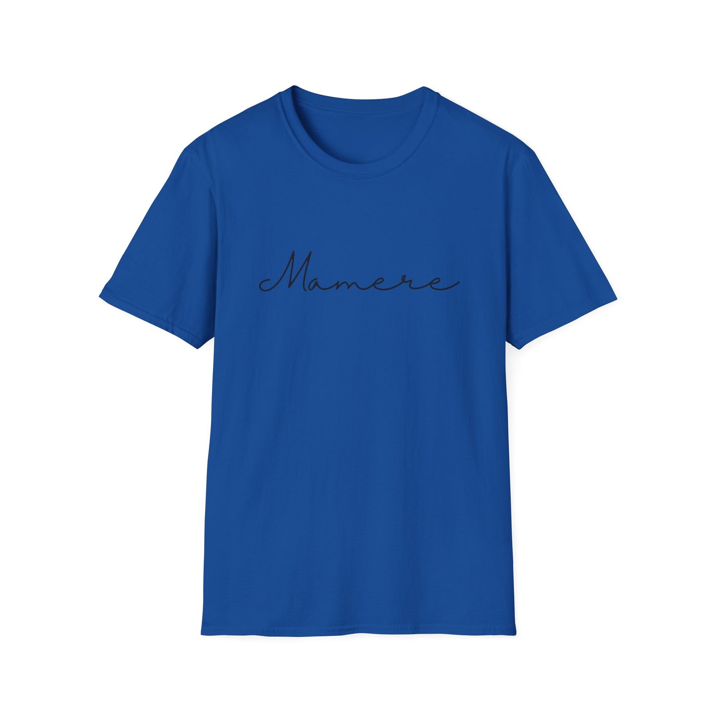 Mamere Unisex Softstyle T-Shirt, Casual Wear, Gift for Moms, Mother's Day, Everyday Comfort, Inspirational Tee, Simple and Stylish