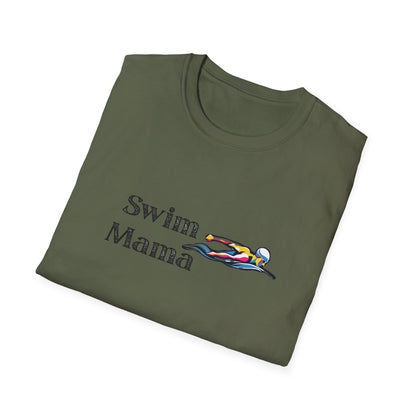 Swim Mama Unisex T-Shirt | Perfect for Swim Moms, Summer Vibes, Gift for Mother's Day, Beach Days, Swim Team Apparel