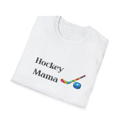 Hockey Mama T-Shirt, Unisex Hockey Tee, Sports Mom Shirt, Athletic Gift, Ice Hockey Apparel, Game Day Outfit