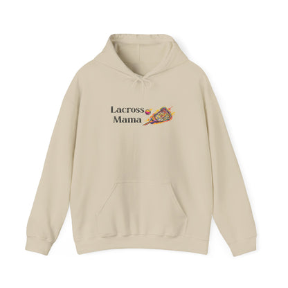 Lacrosse Mama Hoodie, Sports Mom Sweatshirt, Gift for Lacrosse Moms, Athletic Apparel, Cozy Stadium Wear