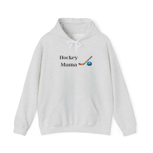 Hockey Mama Hoodie, Unisex Sports Sweatshirt, Gift for Hockey Moms, Comfortable Winter Wear, Ice Hockey Apparel
