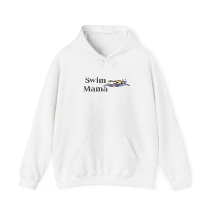 Swim Mama Hoodie - Cozy Swimwear Lover's Sweatshirt, Perfect Gift for Moms, Beach Days, Summer Holidays, Swim Class