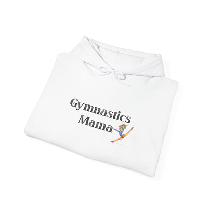 Gymnastics Mama Sweatshirt - Perfect Gift for Gymnastic Moms, Cozy Hooded Pullover, Sports Apparel, Mother's Day Gift, Fitness Wear