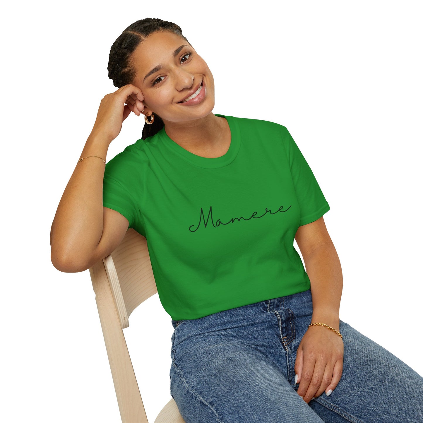 Mamere Unisex Softstyle T-Shirt, Casual Wear, Gift for Moms, Mother's Day, Everyday Comfort, Inspirational Tee, Simple and Stylish