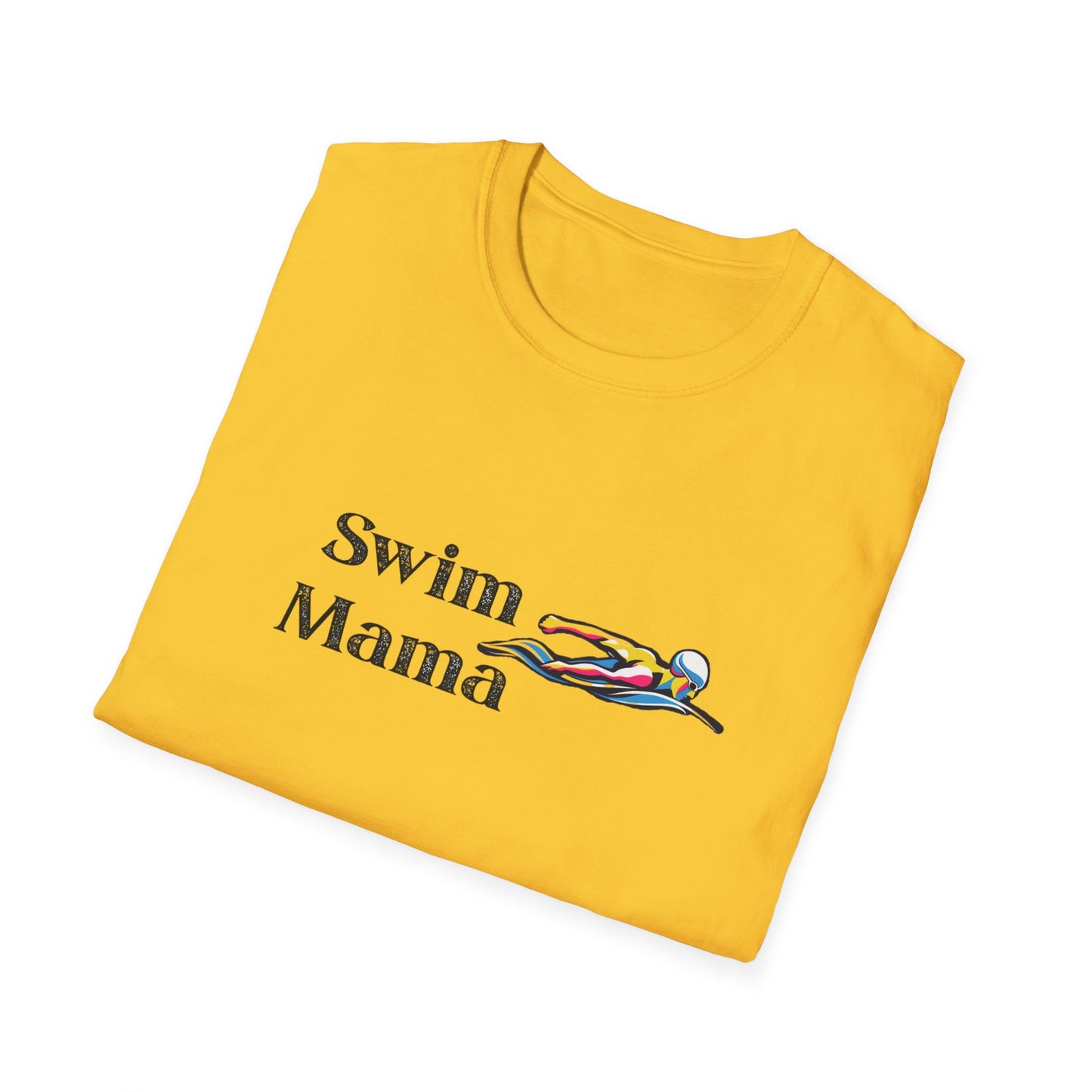Swim Mama Unisex T-Shirt | Perfect for Swim Moms, Summer Vibes, Gift for Mother's Day, Beach Days, Swim Team Apparel