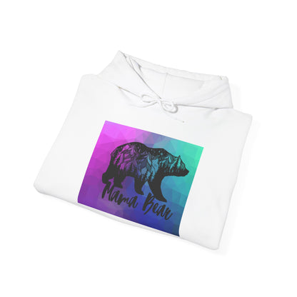 Nature-Inspired Bear Graphic Hoodie, Cozy Wildlife Sweatshirt, Unisex Hooded Top, Gift for Animal Lovers, Outdoor Apparel