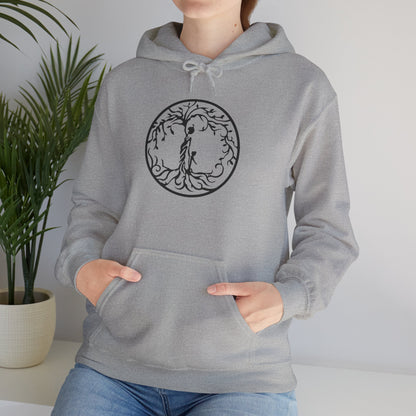 Tree of Life One child Unisex Heavy Blend™ Hooded Sweatshirt, Cozy Casual Wear, Gift for Nature Lovers, Fall Outfit, Unisex Fashion