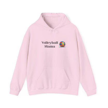 Volleyball Mama Hoodie - Cozy Sweatshirt for Sports Lovers, Gift for Moms, Beach Day Apparel, Team Spirit Wear, Summer Fun