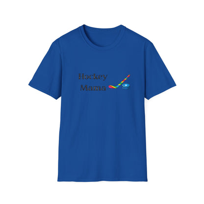 Hockey Mama T-Shirt, Unisex Hockey Tee, Sports Mom Shirt, Athletic Gift, Ice Hockey Apparel, Game Day Outfit