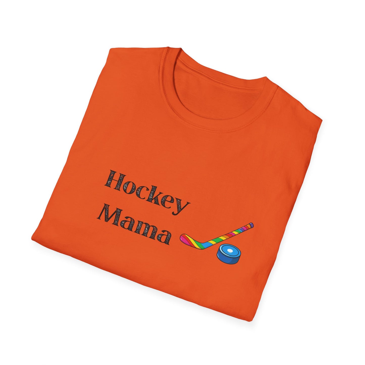 Hockey Mama T-Shirt, Unisex Hockey Tee, Sports Mom Shirt, Athletic Gift, Ice Hockey Apparel, Game Day Outfit