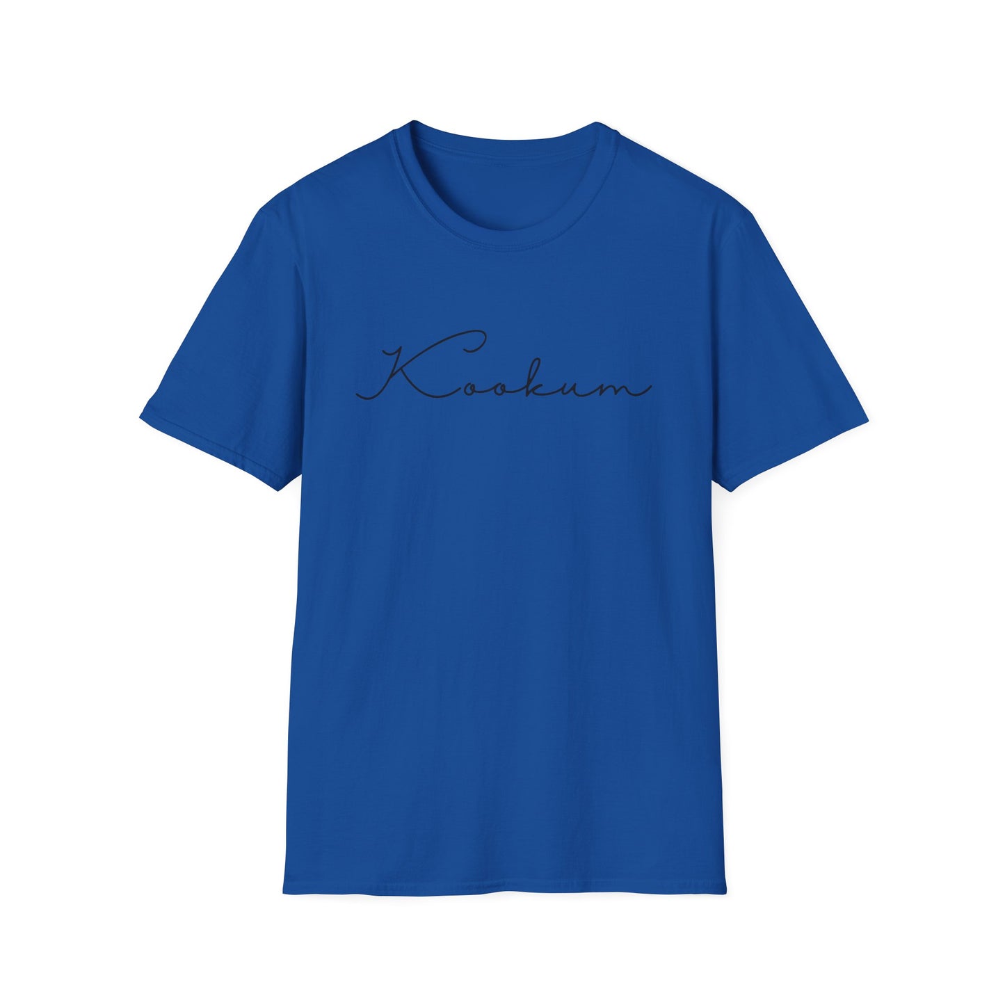 Kookum Unisex Softstyle T-Shirt, Gift for Grandmother, Mother's Day, Comfortable Casual Wear, Family Reunion, Birthday Gift