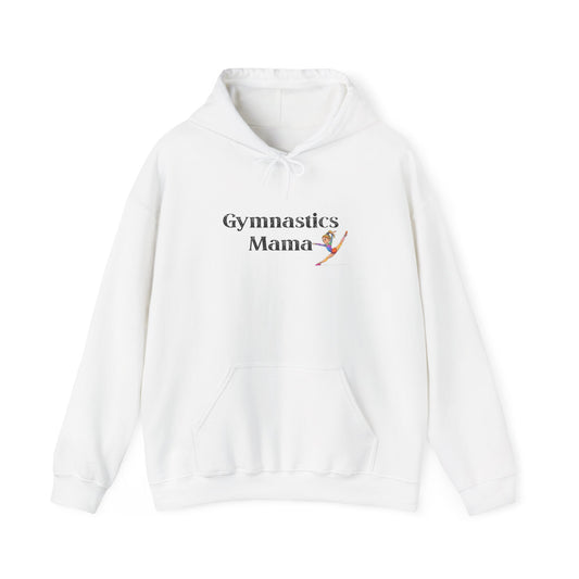 Gymnastics Mama Sweatshirt - Perfect Gift for Gymnastic Moms, Cozy Hooded Pullover, Sports Apparel, Mother's Day Gift, Fitness Wear
