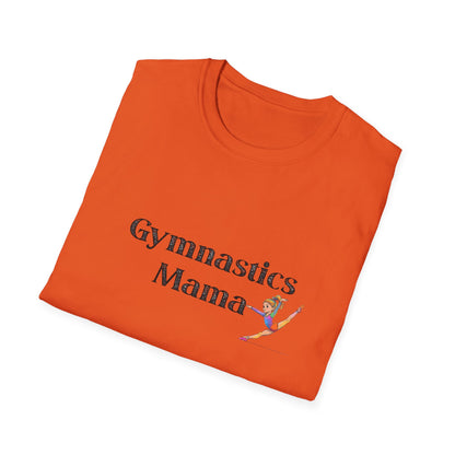 Gymnastics Mama T-Shirt | Unisex Softstyle Tee, Perfect Gift for Gymnastics Moms, Sportswear, Mother's Day, Gym T-Shirt, Athletic Apparel