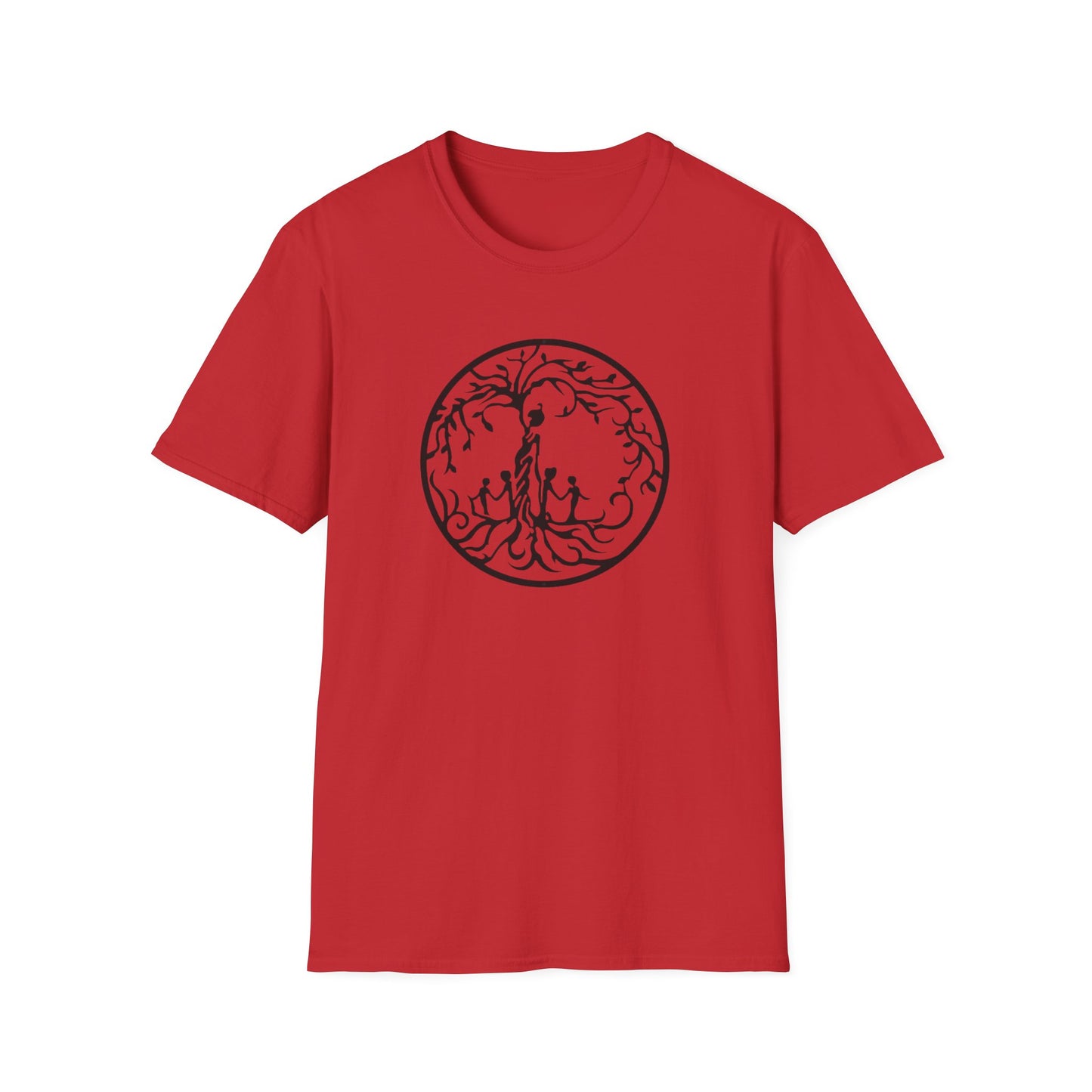 Tree of Life Four Children Unisex Softstyle T-Shirt, Tree of Life Graphic Tee, Eco-Friendly Apparel, Perfect Gift for Nature Lovers, Casual Wear, [...]