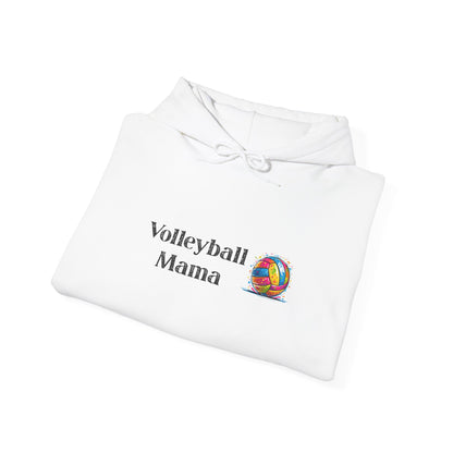 Volleyball Mama Hoodie - Cozy Sweatshirt for Sports Lovers, Gift for Moms, Beach Day Apparel, Team Spirit Wear, Summer Fun