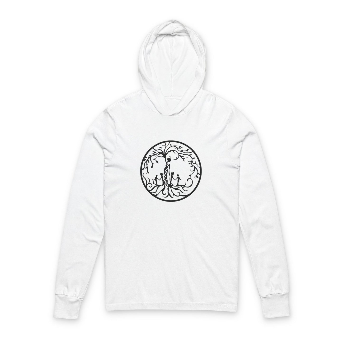 Tree of Life Four Children Unisex Hooded Long Sleeve Tee - Perfect for Nature Lovers, Gift for Outdoors Enthusiasts, Eco-Conscious Apparel, [...]