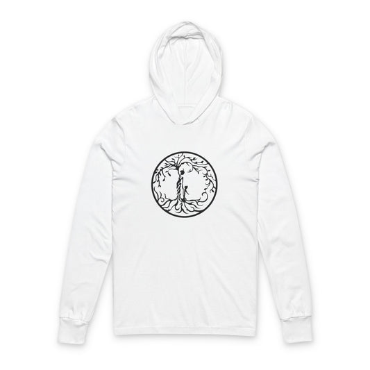 Tree of Life One Child Unisex Hooded Long Sleeve Tee, Perfect for Outdoors, Gifts, Casual Wear, Sustainable Fashion, Eco-Friendly Apparel