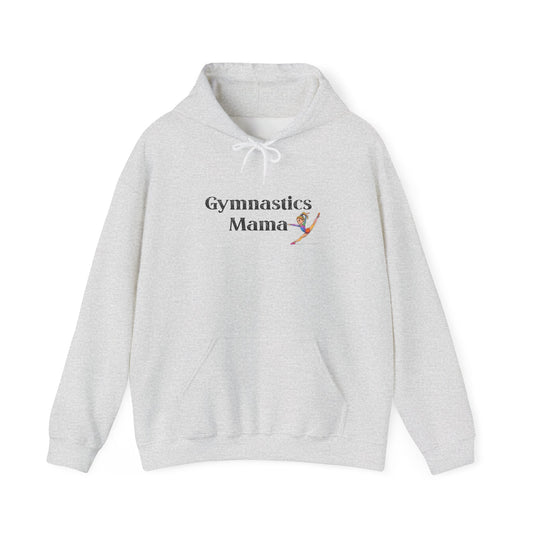Gymnastics Mama Sweatshirt - Perfect Gift for Gymnastic Moms, Cozy Hooded Pullover, Sports Apparel, Mother's Day Gift, Fitness Wear