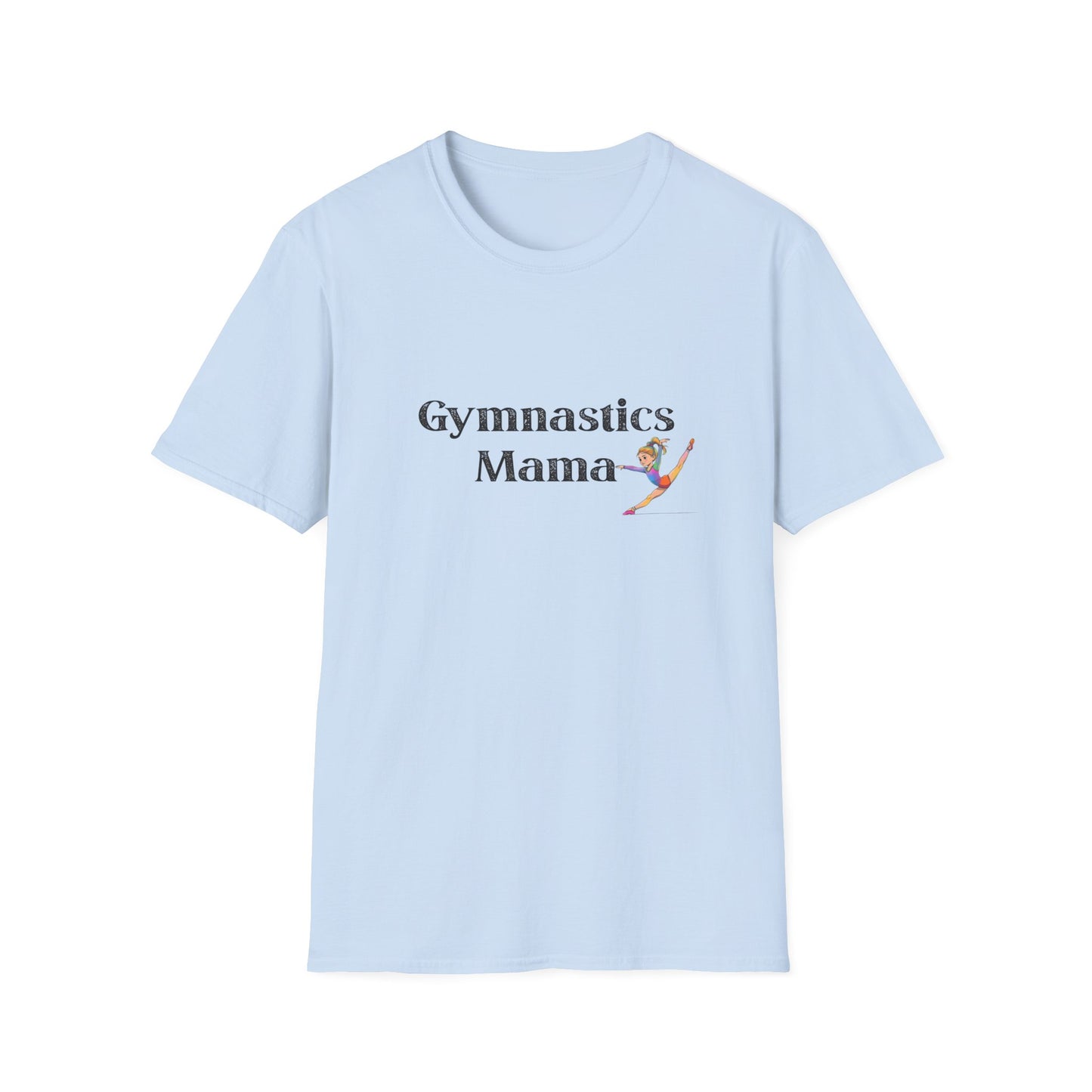 Gymnastics Mama T-Shirt | Unisex Softstyle Tee, Perfect Gift for Gymnastics Moms, Sportswear, Mother's Day, Gym T-Shirt, Athletic Apparel