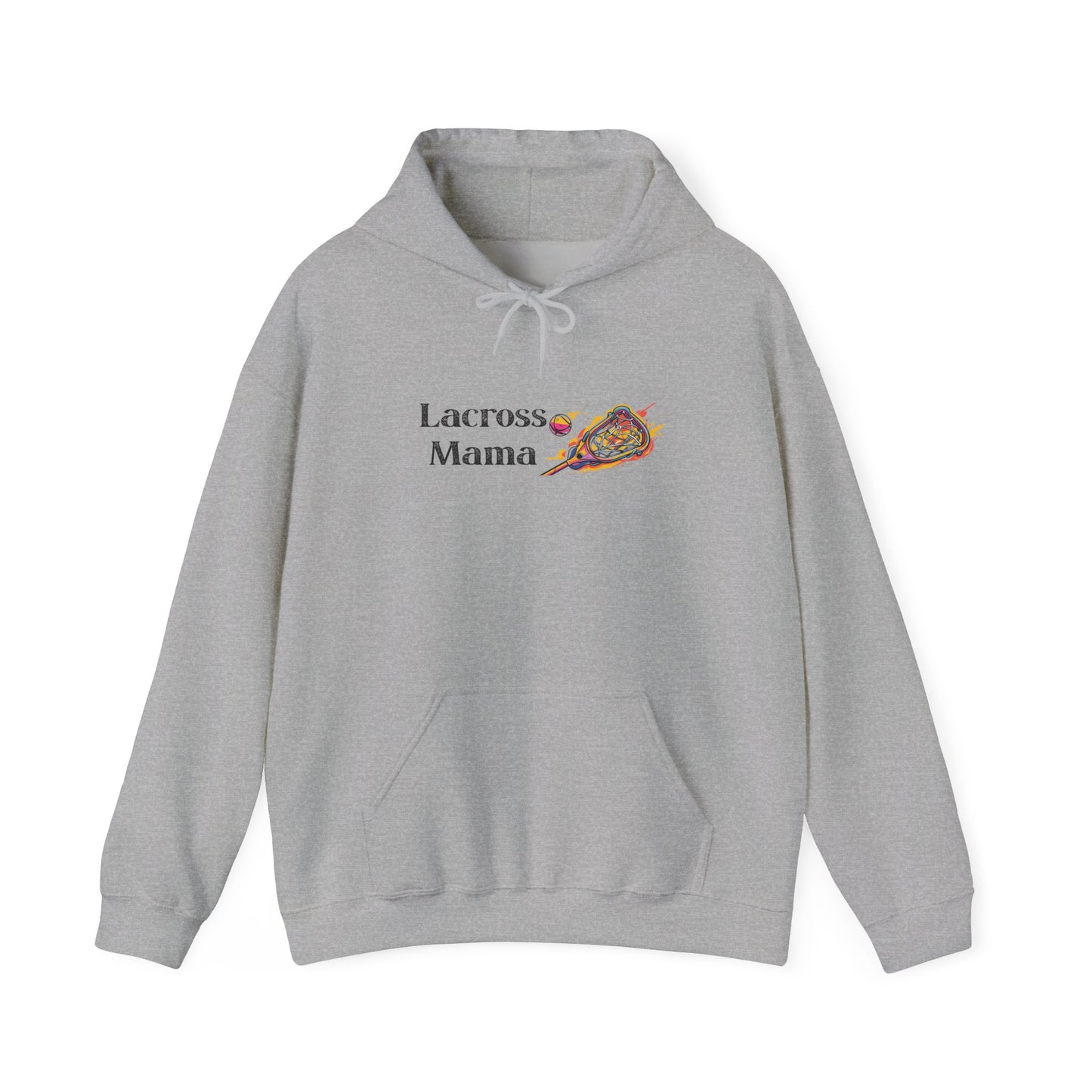 Lacrosse Mama Hoodie, Sports Mom Sweatshirt, Gift for Lacrosse Moms, Athletic Apparel, Cozy Stadium Wear