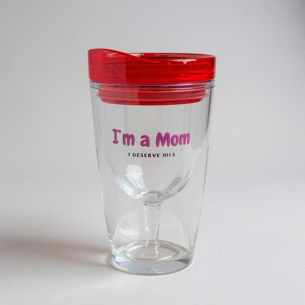 Wine Tumblers (I'm a Mom, I deserve This)